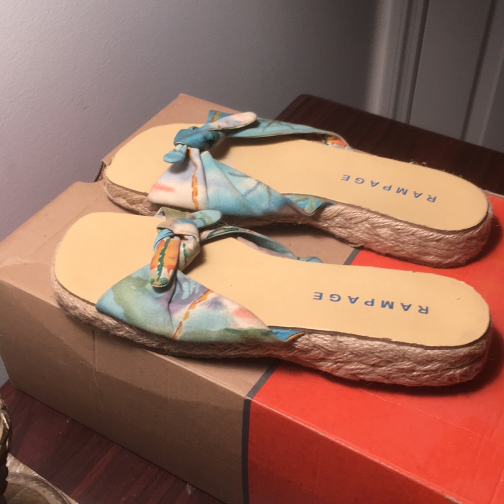 Espadrilles open toe